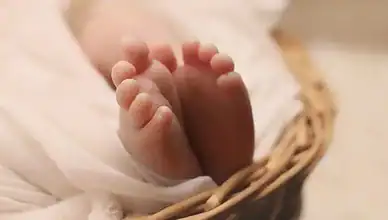 Representational image of a newborn baby