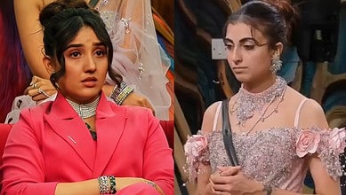Bigg Boss 19 contestants Ashnoor Kaur and Farrhana Bhatt