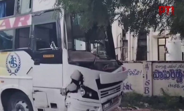 Two killed in separate bus accidents in Andhra Pradesh