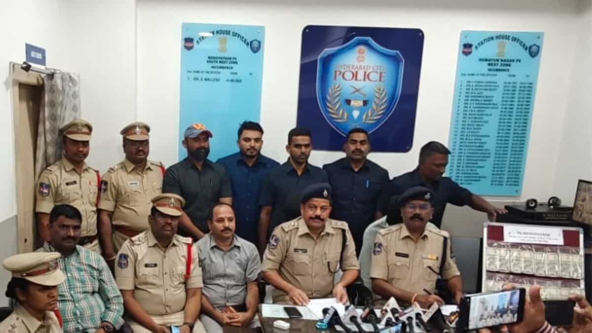 Hyderabad police busts fake currency racket in Mehdipatnam