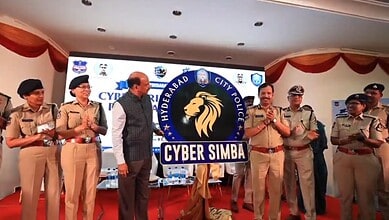 Hyderabad police unveils 'Cyber Simba' logo