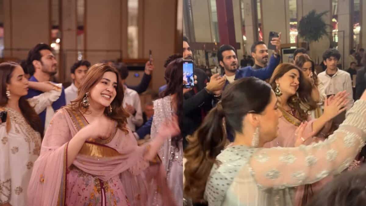Pakistani stars at a wedding