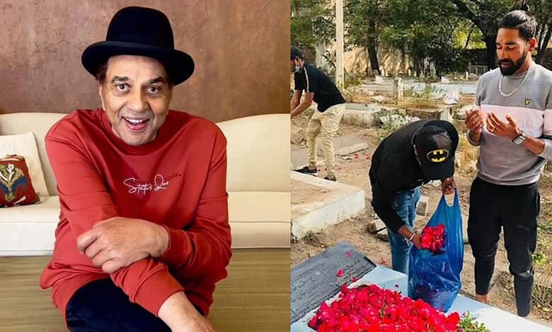 Dharmendra and Mohammed Siraj