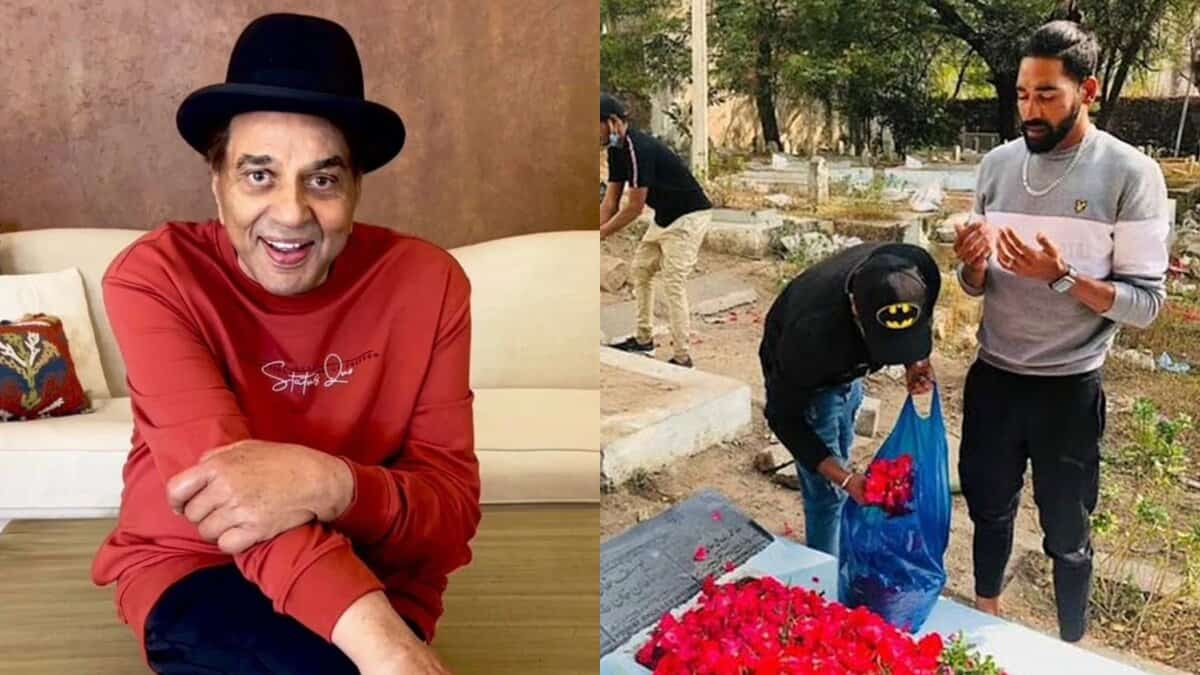 Dharmendra and Mohammed Siraj