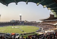 Stadium view of Eden Garden