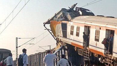 goods train collides in Chhattisgarh