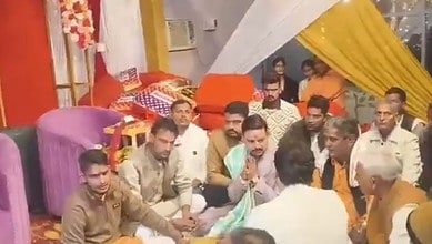 groom won hearts at a wedding here after he refused to accept a dowry of Rs 31 lakh from the family