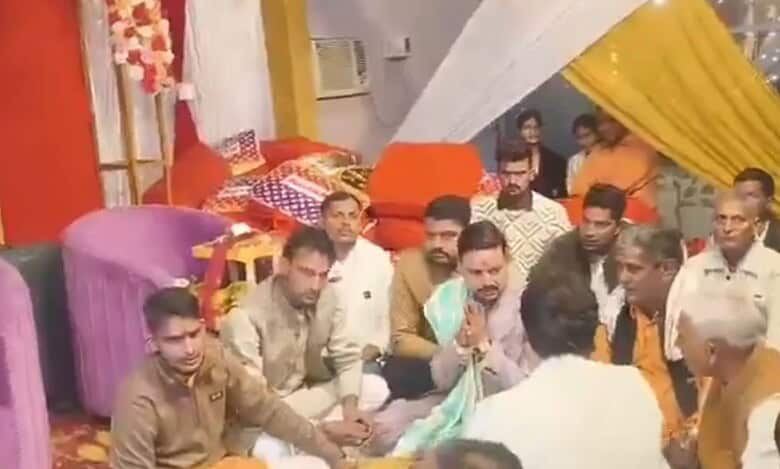 groom won hearts at a wedding here after he refused to accept a dowry of Rs 31 lakh from the family