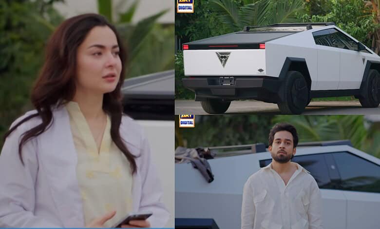 Cybertruck makes cameo in Meri Zindagi Hai Tu
