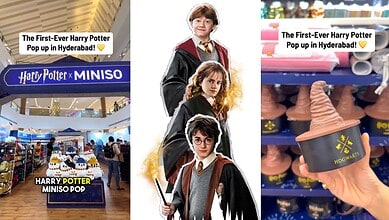 Harry Potter pop-up store in Hyderabad
