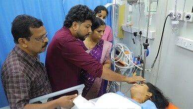 Kerala couple gets wed in a hospital emergency ward after the bride suffers spinal injury