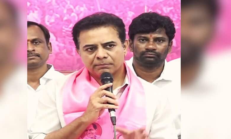 Bharatiya Rashtra Samithi (BRS) working president KT Rama Rao