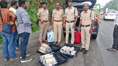 Telangana excise department conducts inspections at Pahad Sharif