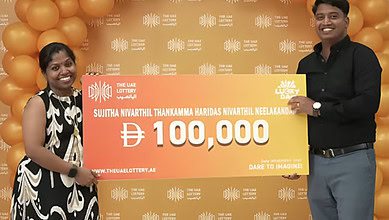Indian expat wins Dh 10,000 lottery