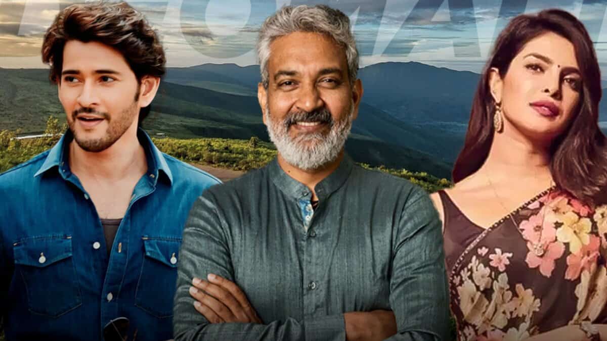 Mahesh Babu, SS Rajamouli and Priyanka Chopra