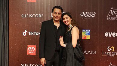 Salim Karim and Mahira Khan