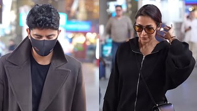 Harsh Mehta and Malaika Arora