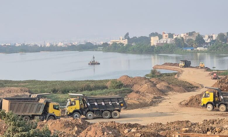 Construction work for Mir Alam Tank bridge begins in Hyderabad