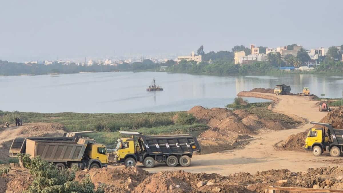 Construction work for Mir Alam Tank bridge begins in Hyderabad