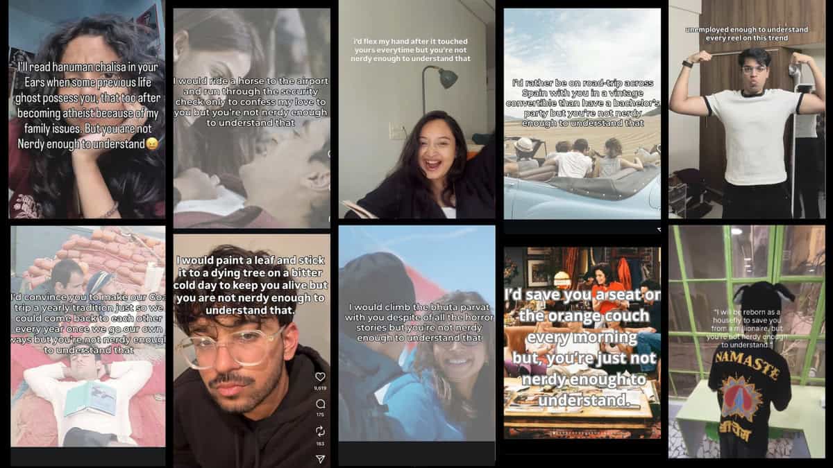 You are not nerdy enough to understand trend