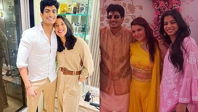 Smriti Mandhana, Palash Muchhal and the choreographers