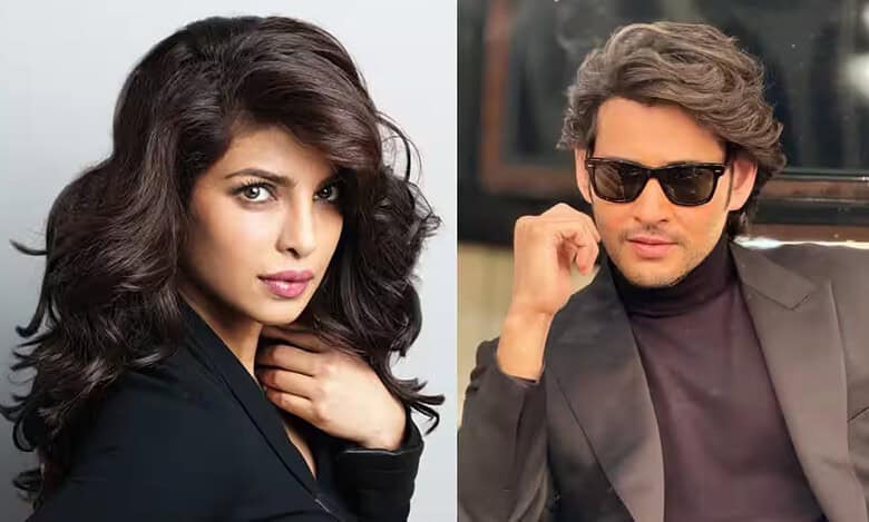 Priyanka Chopra and Mahesh Babu