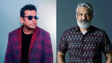 AR Rahman and SS Rajamouli