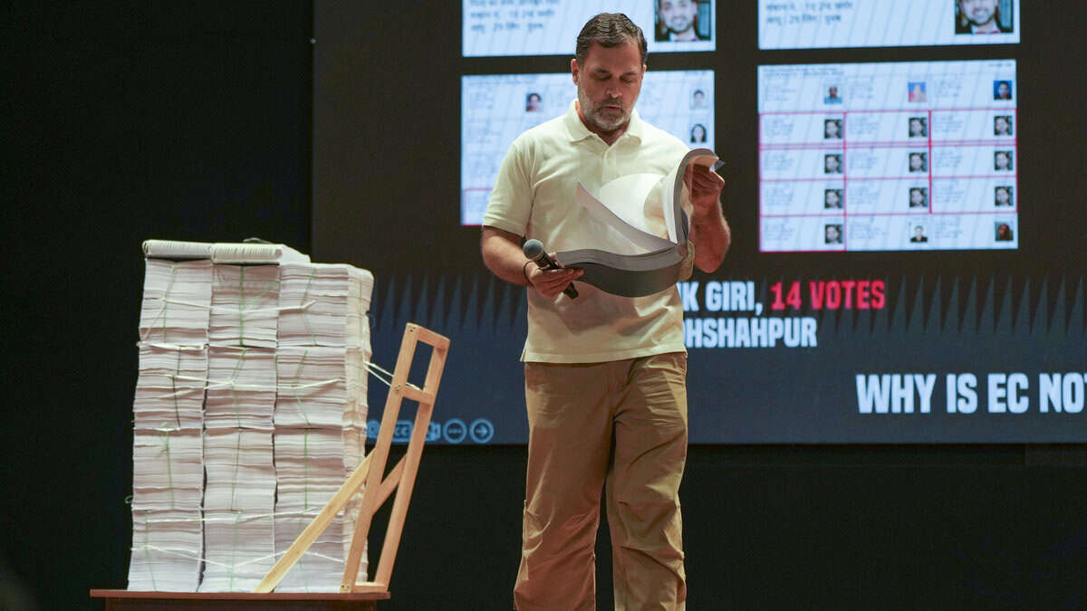 Rahul Gandhi's press conference