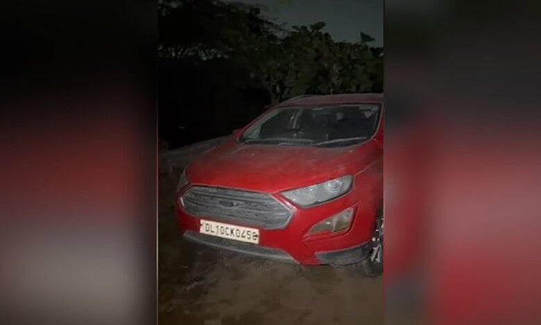 Red car linked to Delhi blast seized in Faridabad
