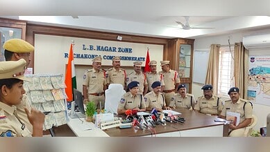 Three arrested by Rachakonda police for robbery at Brilliant Engineering College.