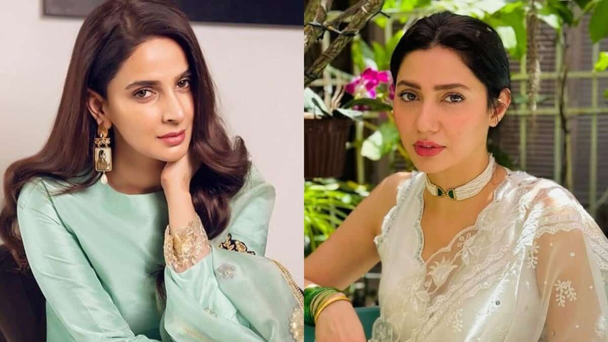Saba Qamar and Mahira Khan