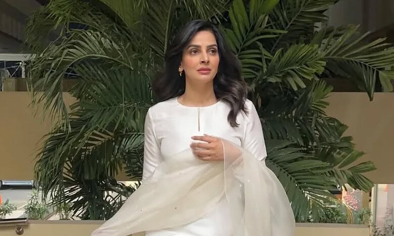 Pakistani actress Saba Qamar