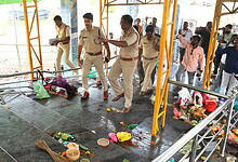 Stampede at Kasibugga Temple in Andhra