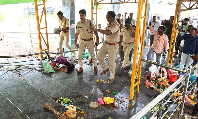 Stampede at Kasibugga Temple in Andhra