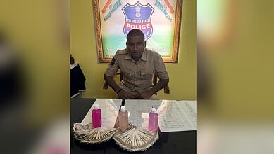 Sub-Inspector Rajesh caught by Telangana ACB