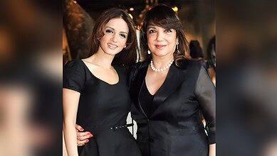 Sussanne Khan and Zarine Katrak