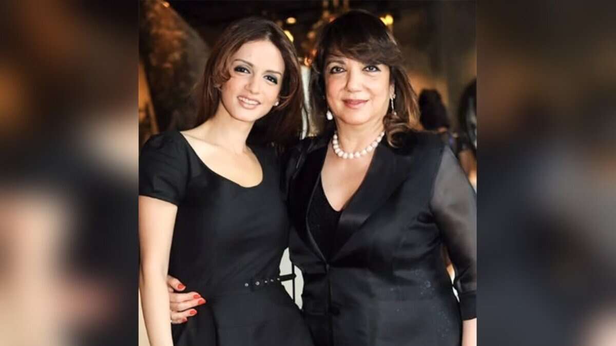 Sussanne Khan and Zarine Katrak