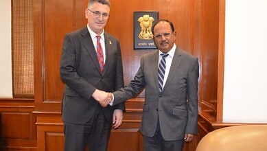 the National Security Advisor of India And Minister of Foreign Affairs of the State of Israel