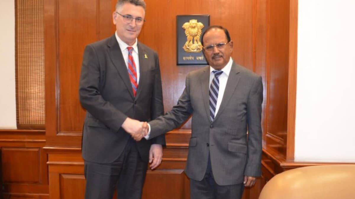 the National Security Advisor of India And Minister of Foreign Affairs of the State of Israel