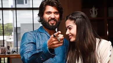 Vijay Deverakonda and Rashmika Mandanna