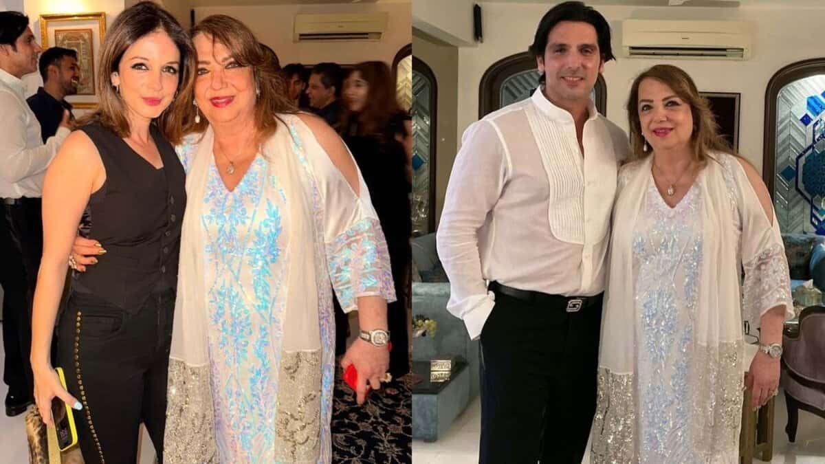Zayed, Sussanne Khan’s mother Zarine Katrak