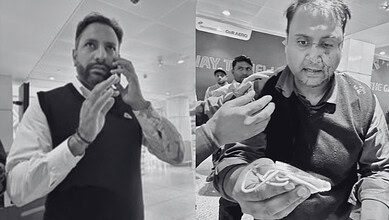 Air India pilot assaults passenger at Delhi airport, leaves him bloodied