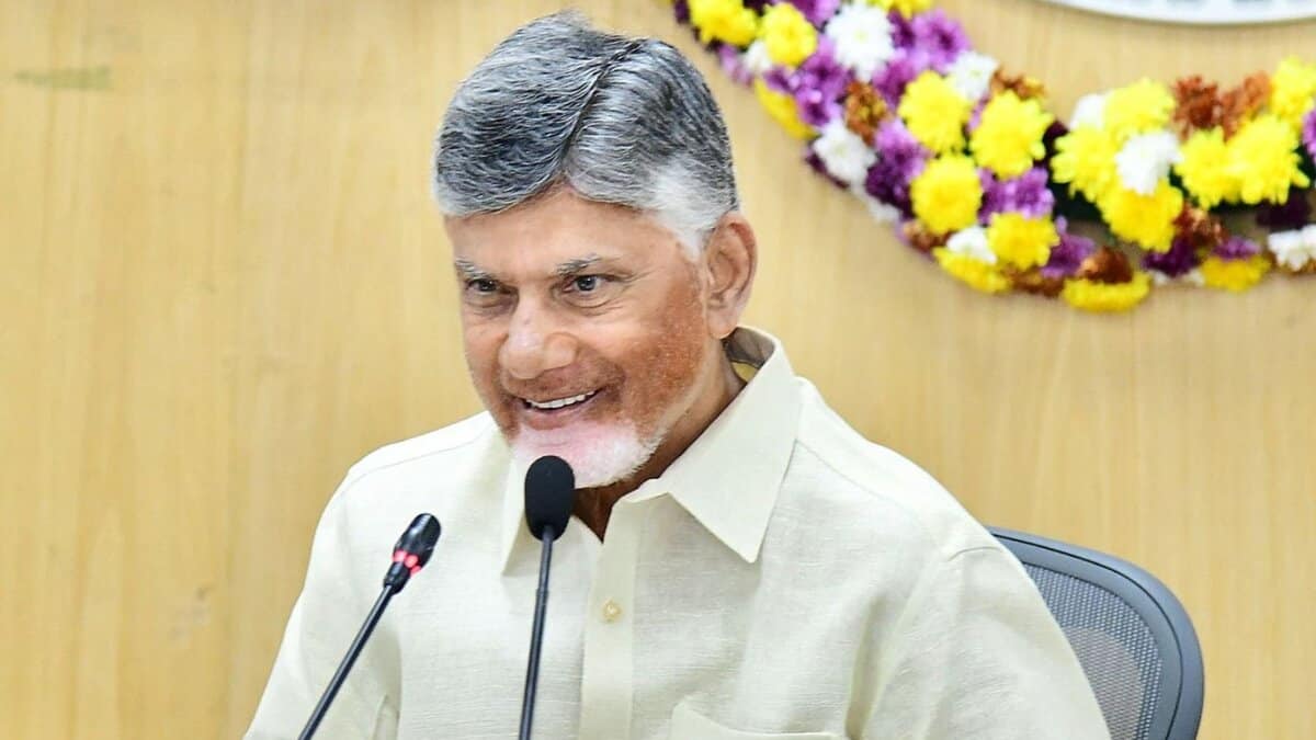Andhra Pradesh CM N Chandrababu Naidu