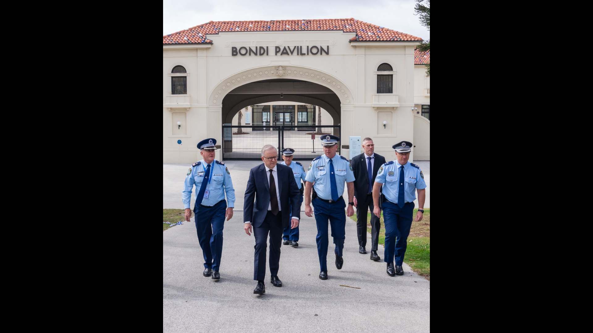 Australian PM Anthony Albanese visits Bondi Beach in Sydney