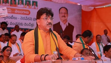 Armoor BJP MLA P Rakesh Reddy