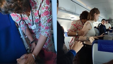 Karnataka ex-MLA, a doctor, saves life of US co-passenger mid air
