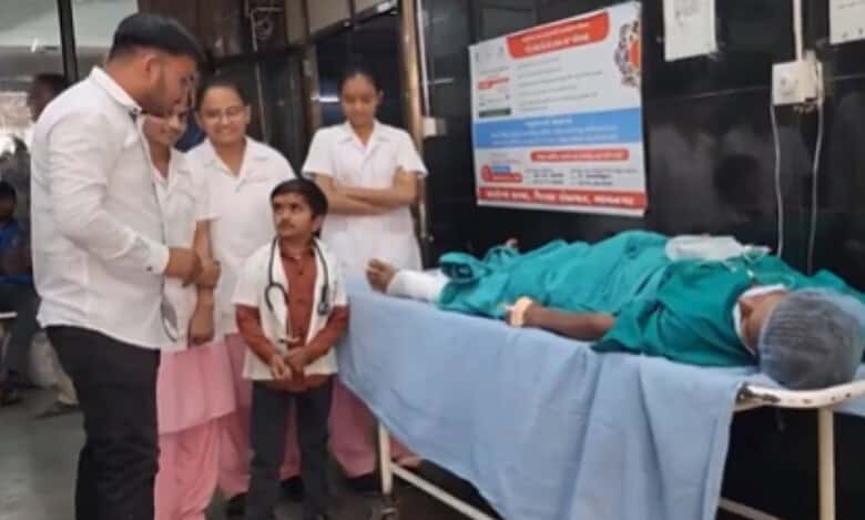 Dr Ganesh Baraiya, born with dwarfism now serves as a medical officer