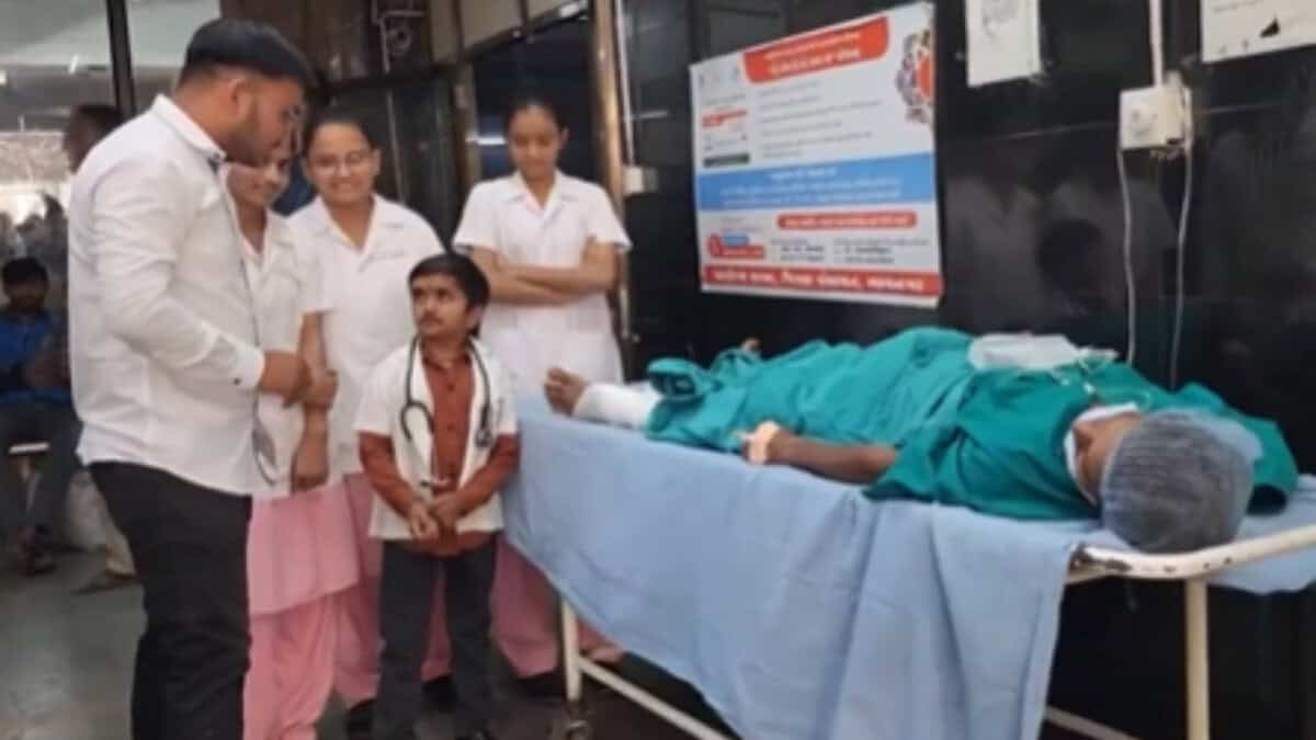 Dr Ganesh Baraiya, born with dwarfism now serves as a medical officer