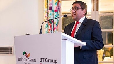 Hitan Mehta, awarded an OBE in the King’s 2023