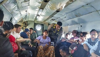 IAF evacuates stranded Indians from Sri Lanka